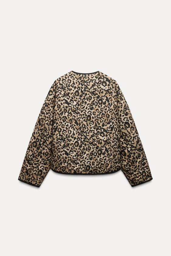 Artemis - Gewatteerd Panterprint Jack