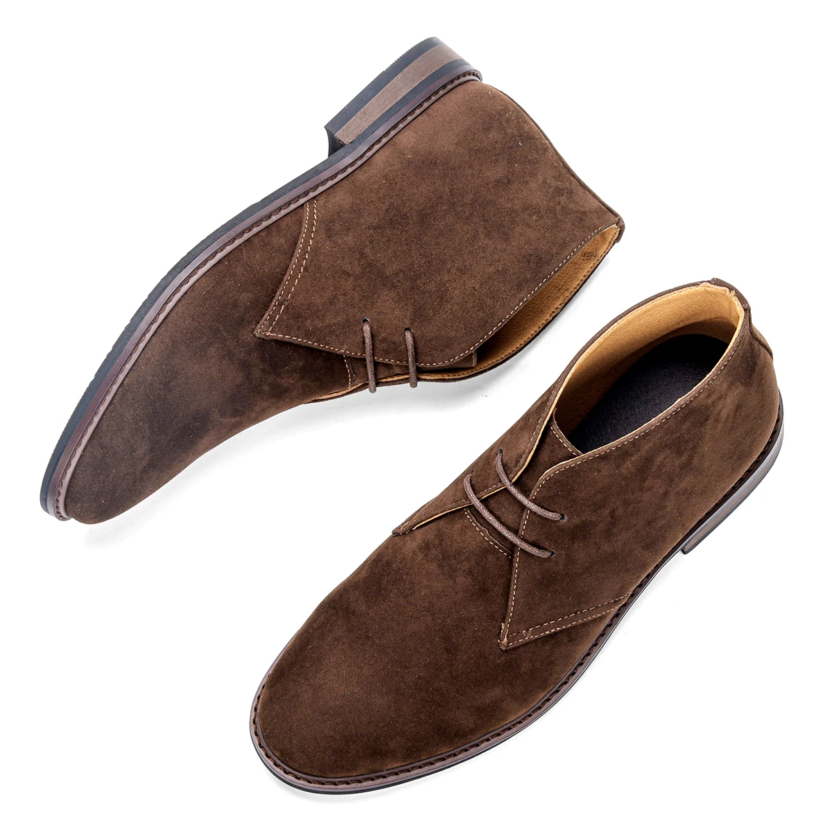 Elias – Tijdloze Chukka Boots van Suède