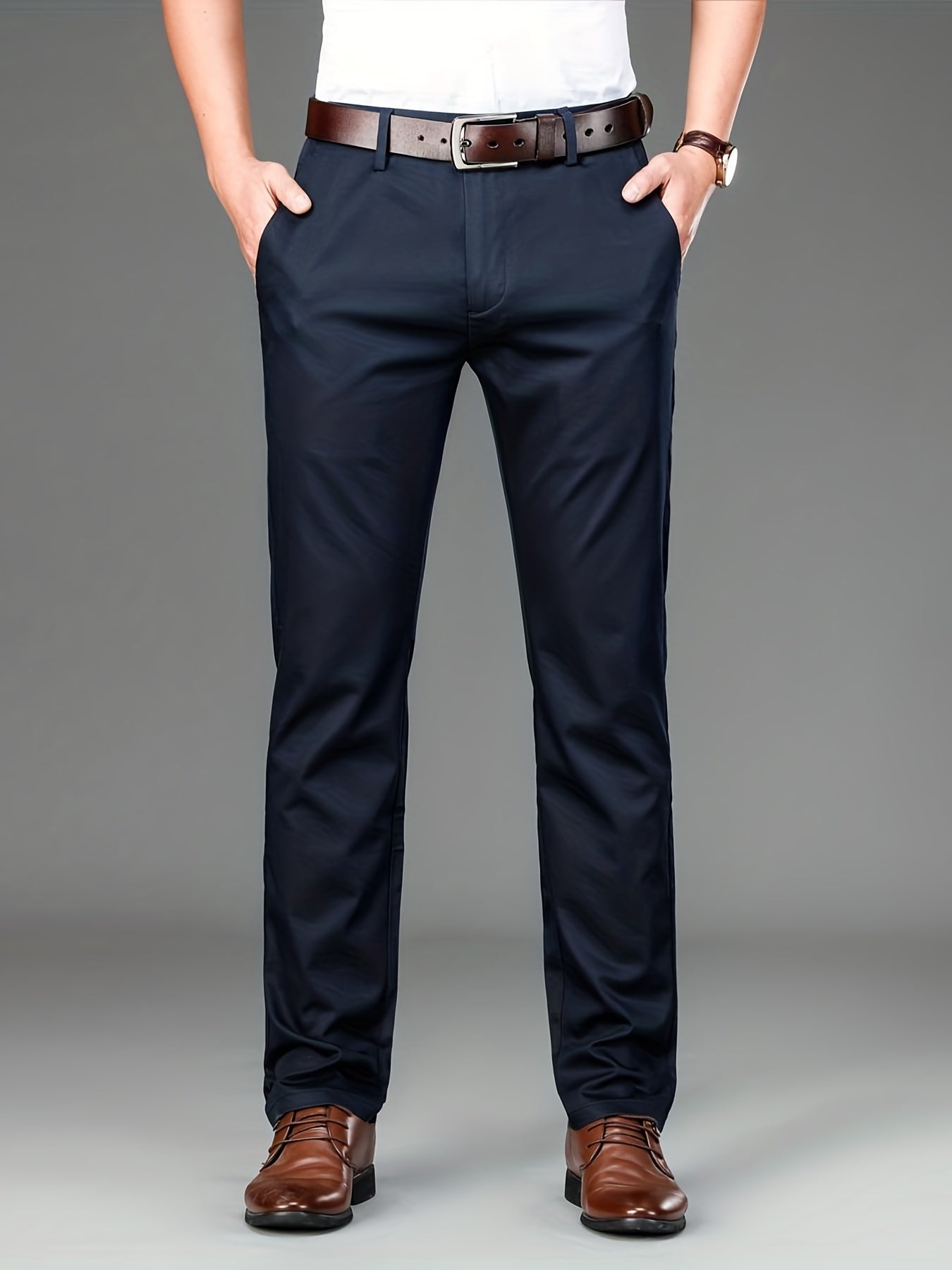 Victor – Klassieke Slim Fit Stretch Broek