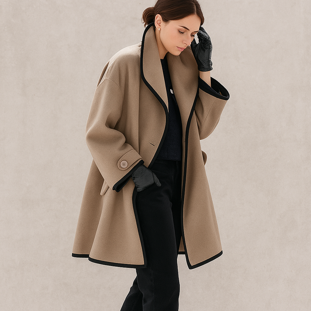 Celeste Dames Winterjas | Oversized Mantel
