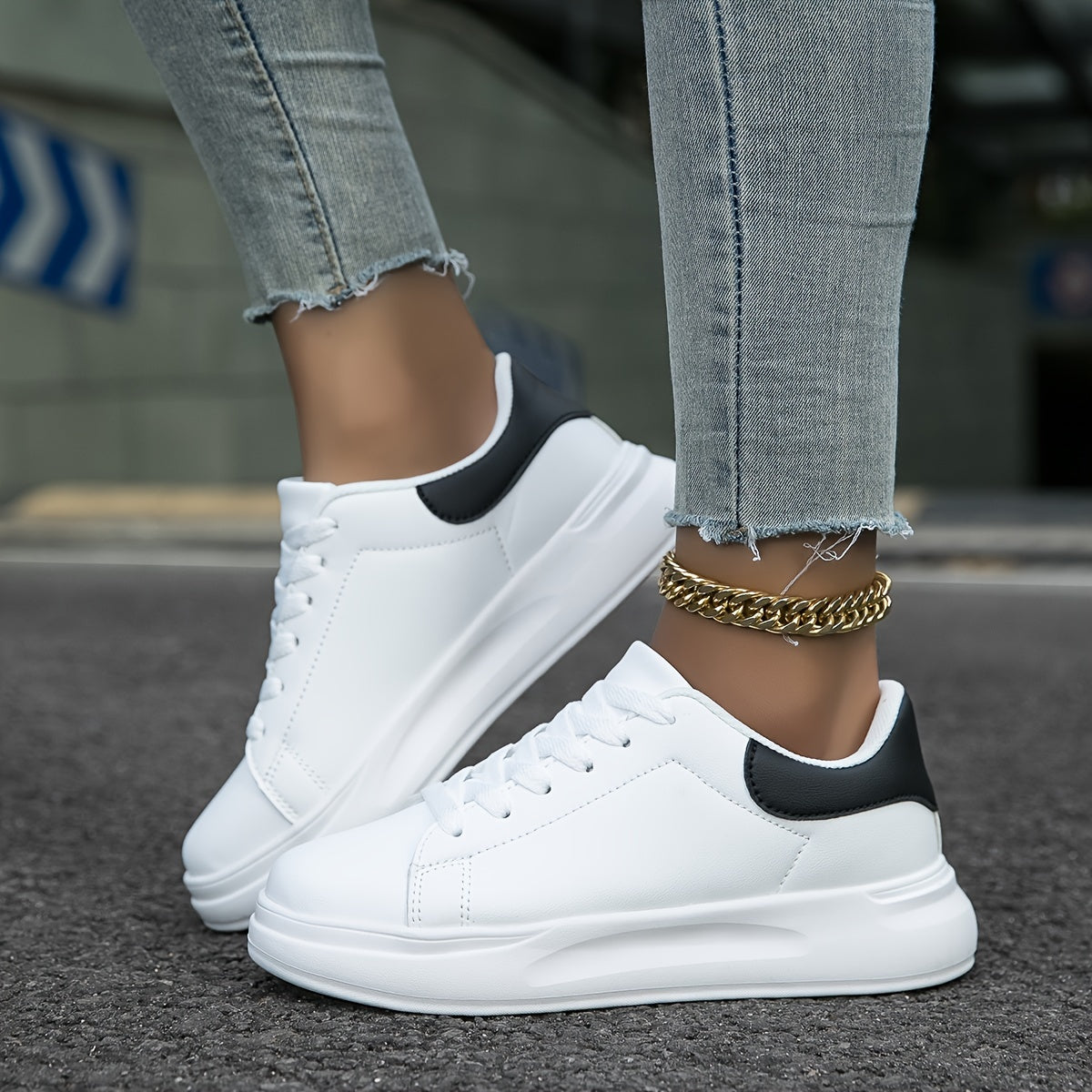 Witte Dames Sneakers | Laag Model