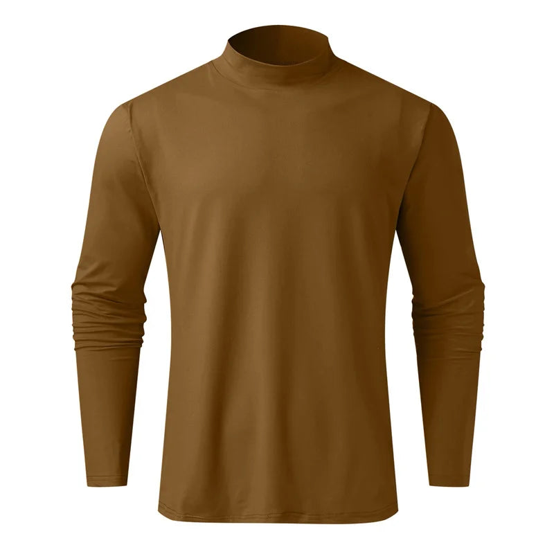Milo Slim Fit Coltrui Heren | Lange Mouw