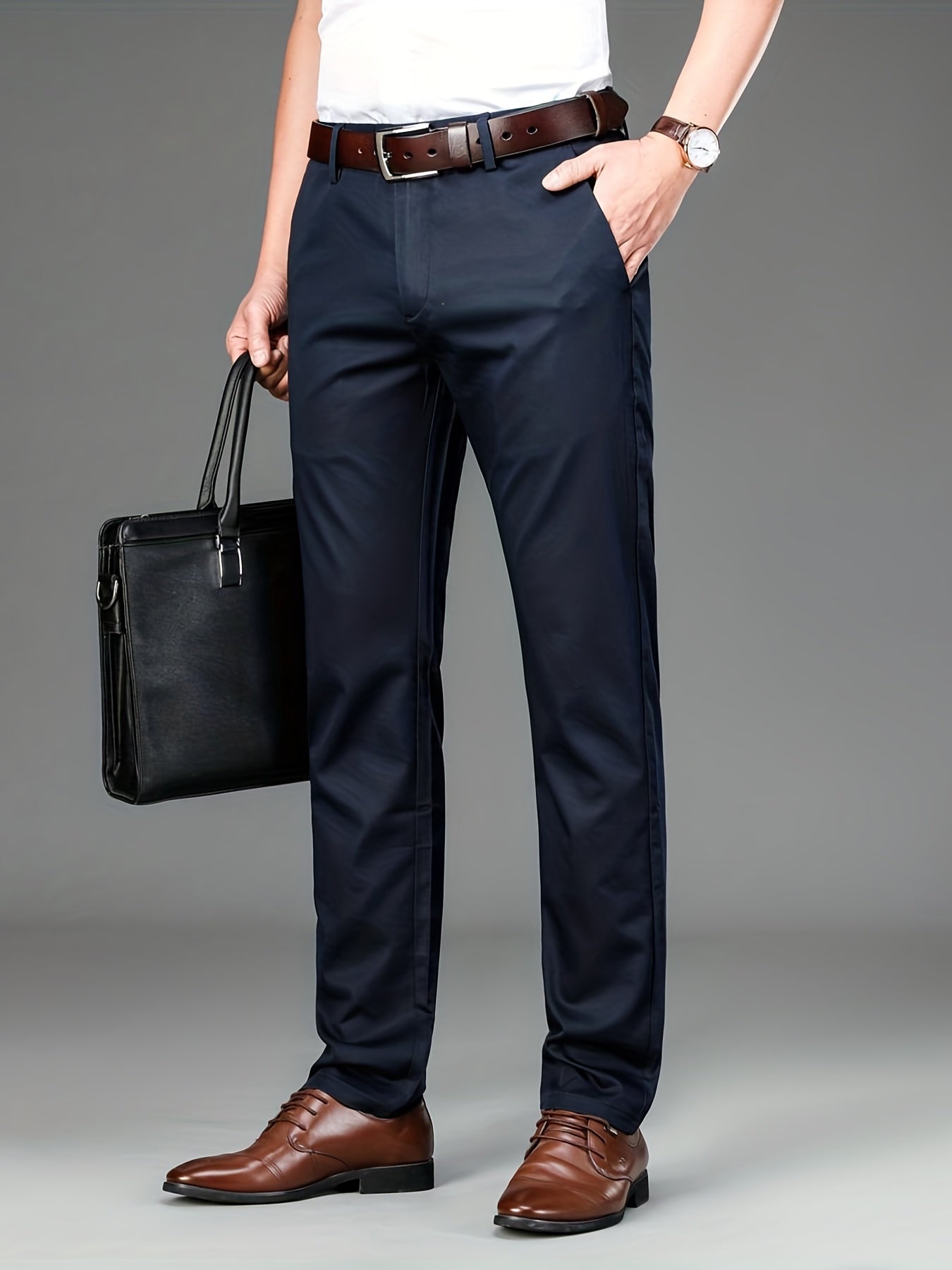 Victor – Klassieke Slim Fit Stretch Broek