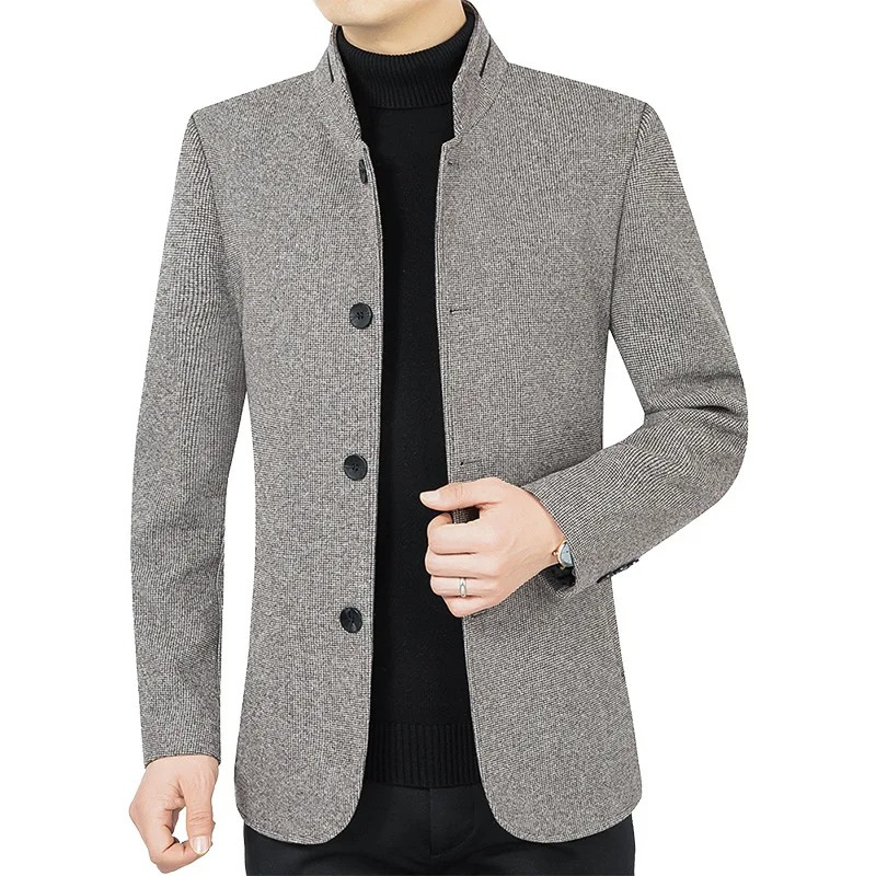 Laurent - Elegante Blazer met Opstaande Kraag voor een Tijdloze Lente Look