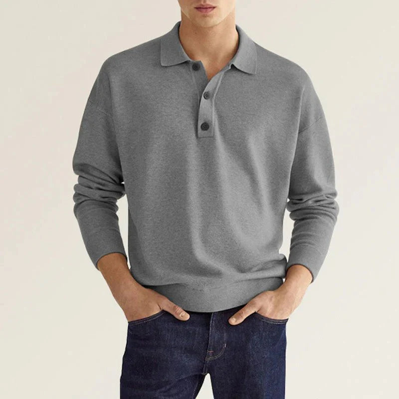 Oliver - Klassieke Casual Polo met Lange Mouwen