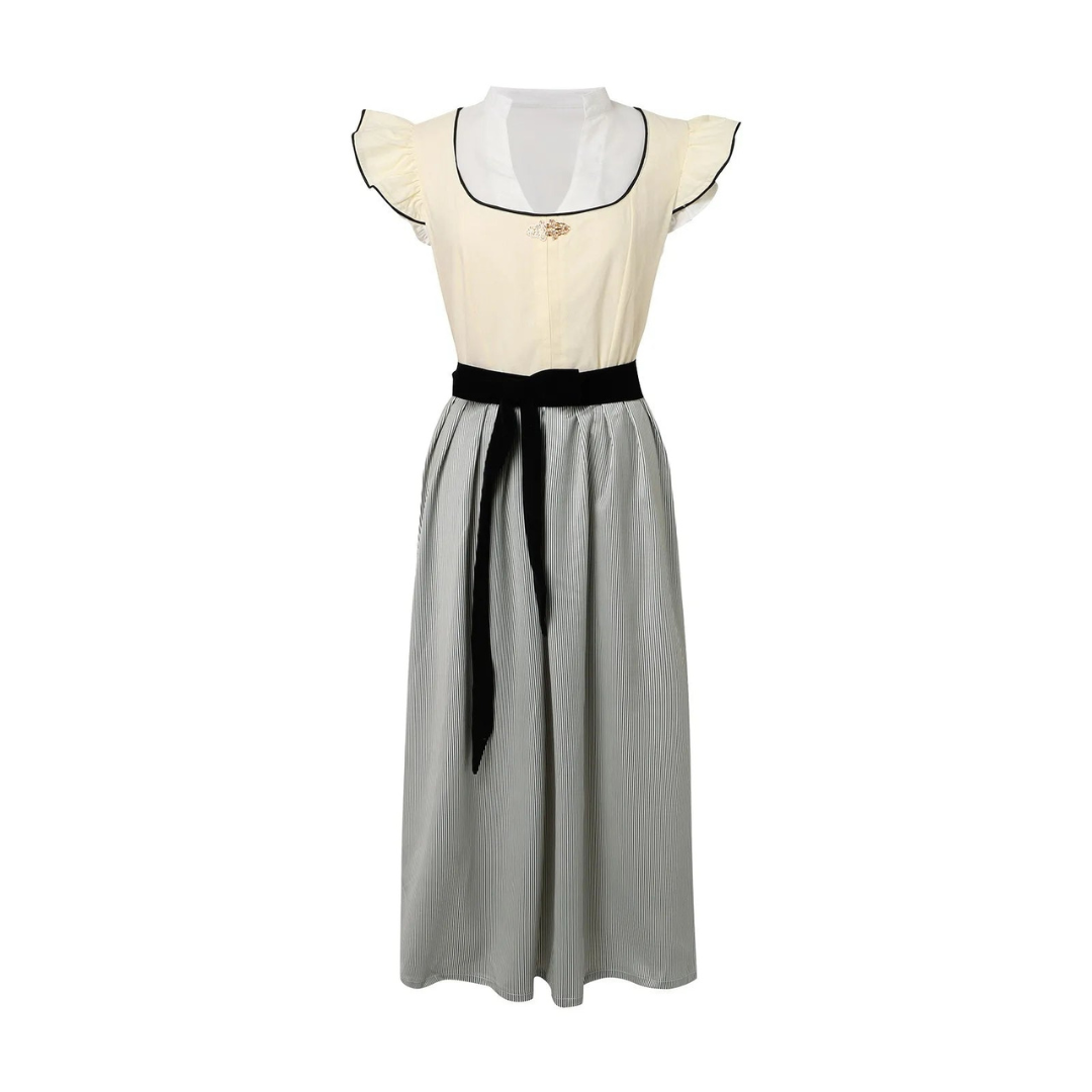 Oktoberfest Dirndl Wit | Traditioneel Dames Kostuum