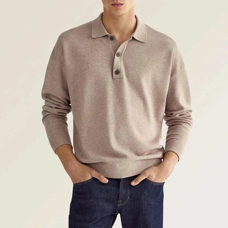 Oliver - Klassieke Casual Polo met Lange Mouwen
