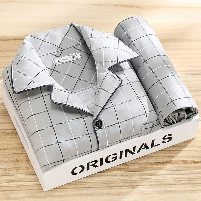 Cassiel - Klassieke heren pyjamaset - Comfortabel & stijlvol