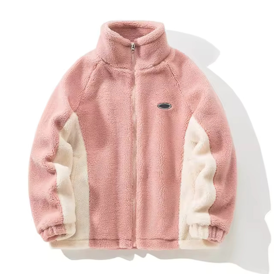 Heren Fleece Jas | Vintage Stijl