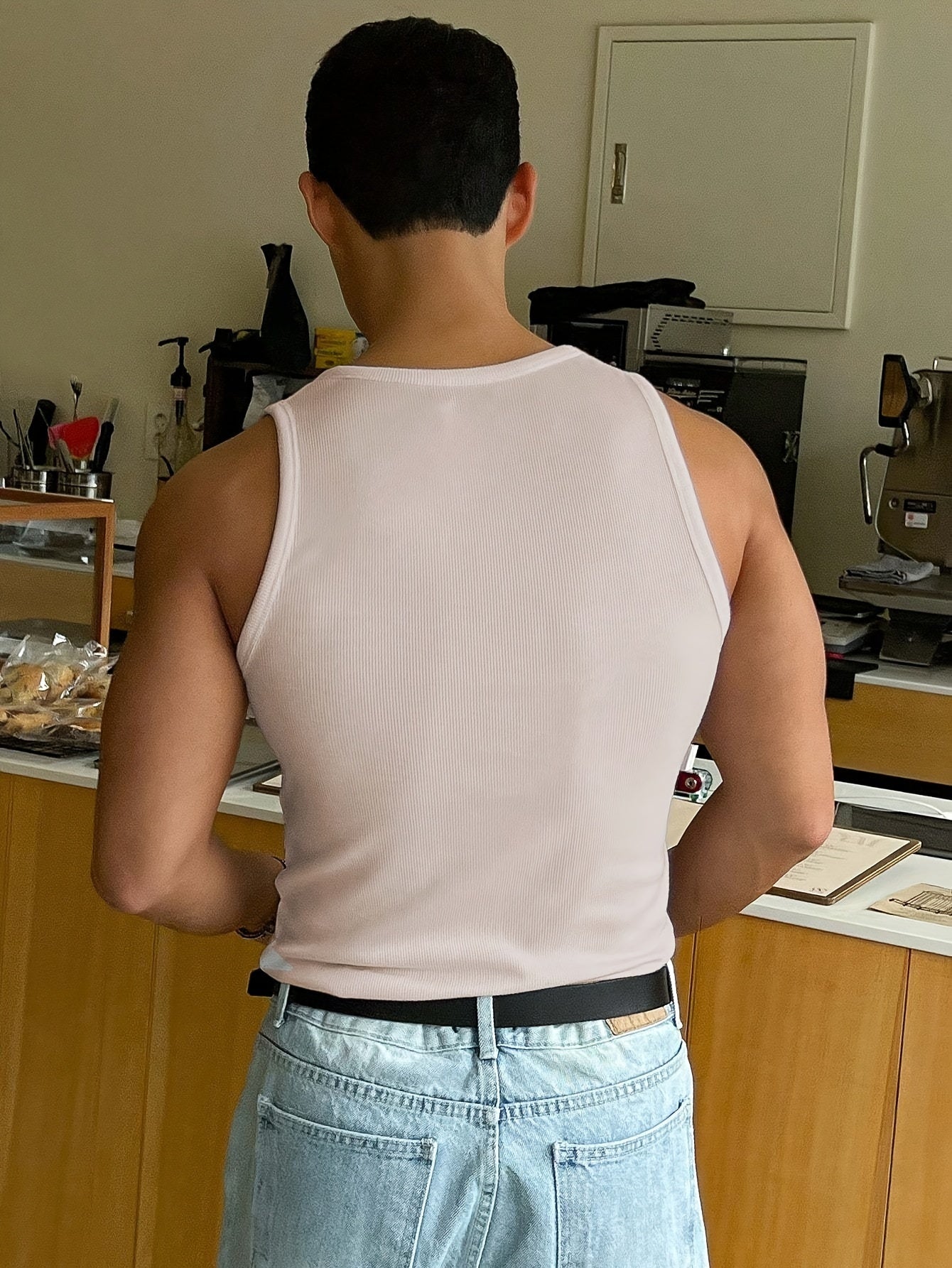 Basic Ribbed Tanktop – Licht & Comfortabel