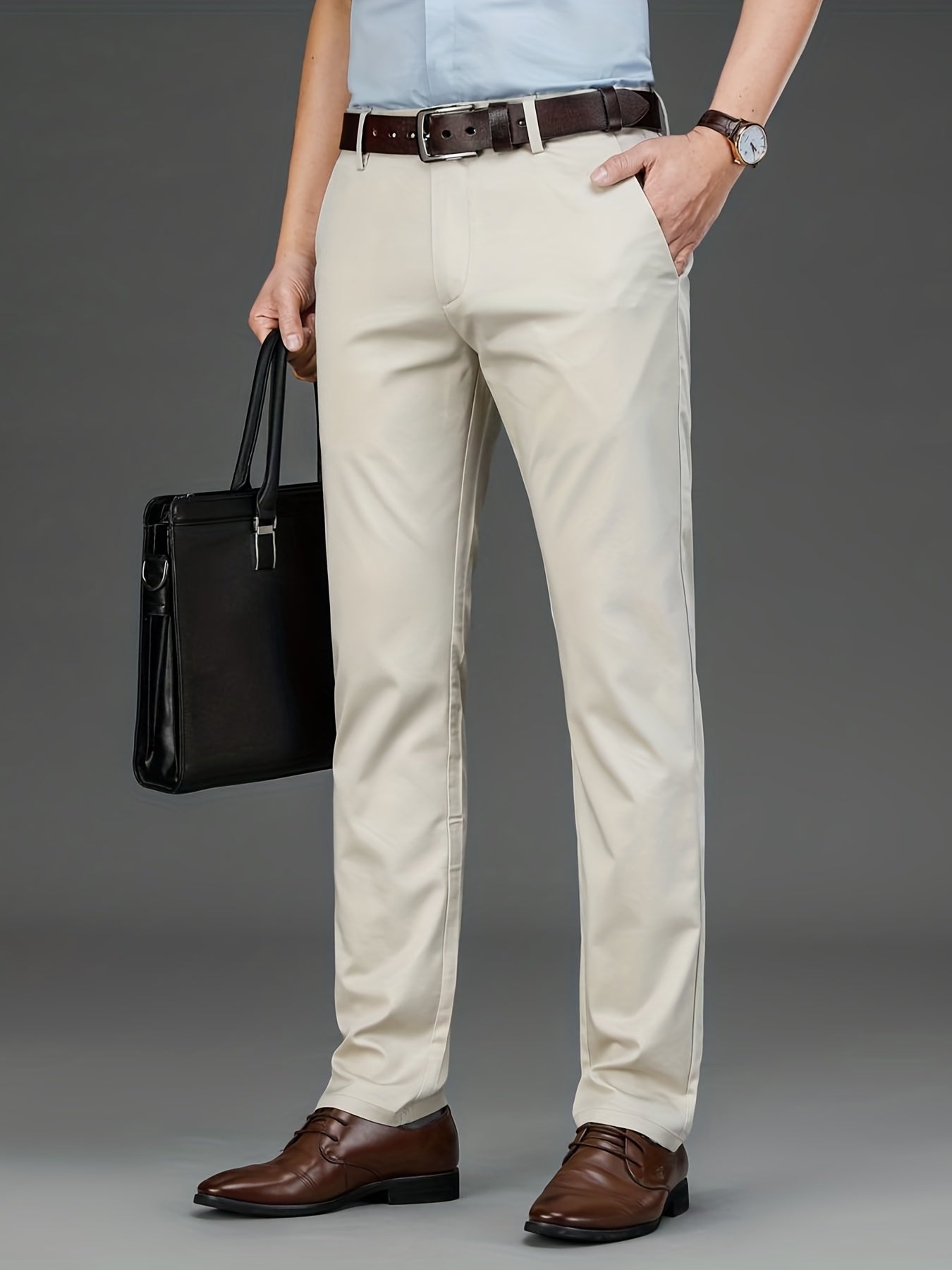 Victor – Klassieke Slim Fit Stretch Broek