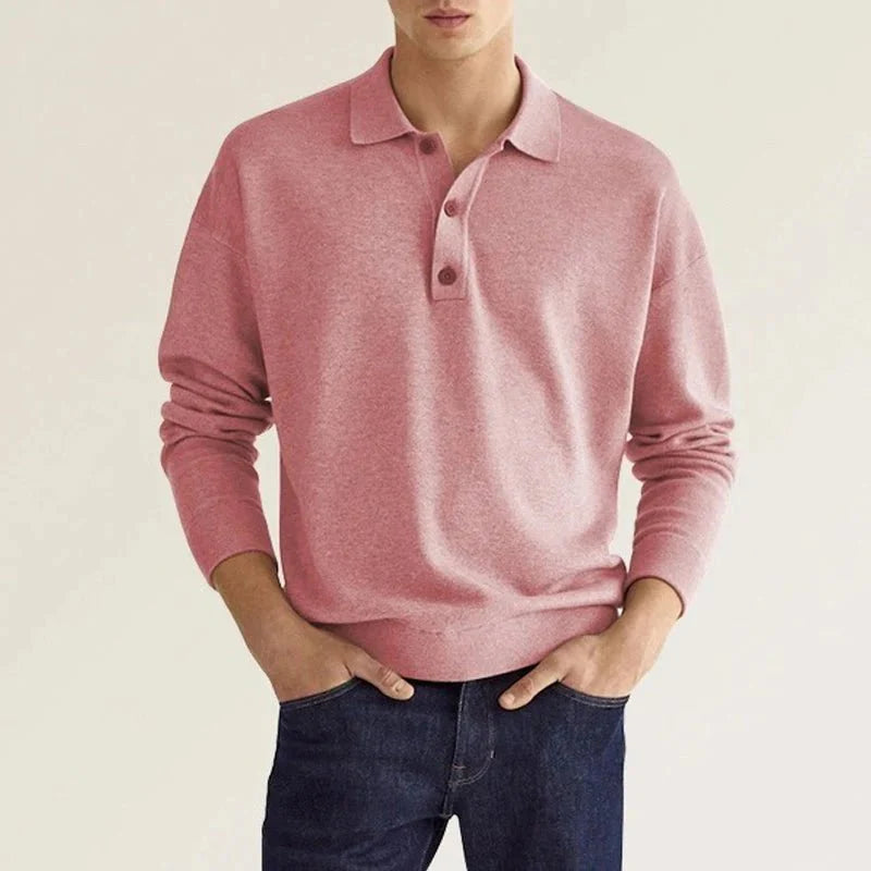 Oliver - Klassieke Casual Polo met Lange Mouwen