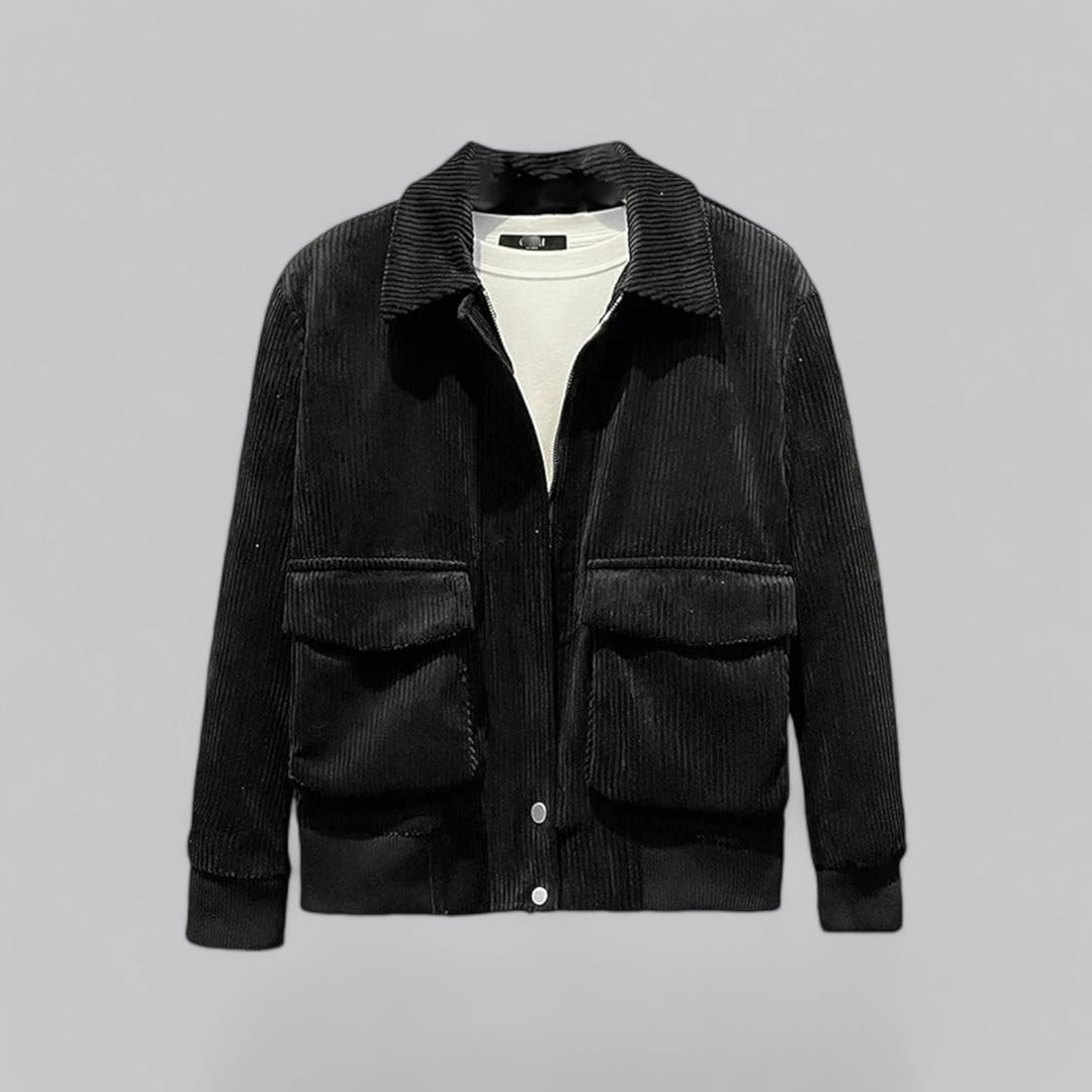 Tussenjas Heren | Corduroy & Ritssluiting