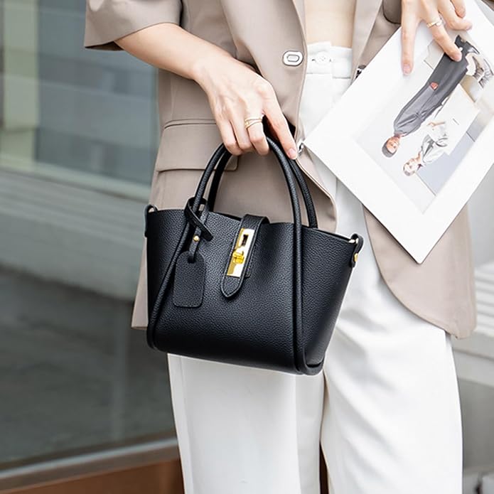 Valentia - Luxe Handtas met Zijde Detail