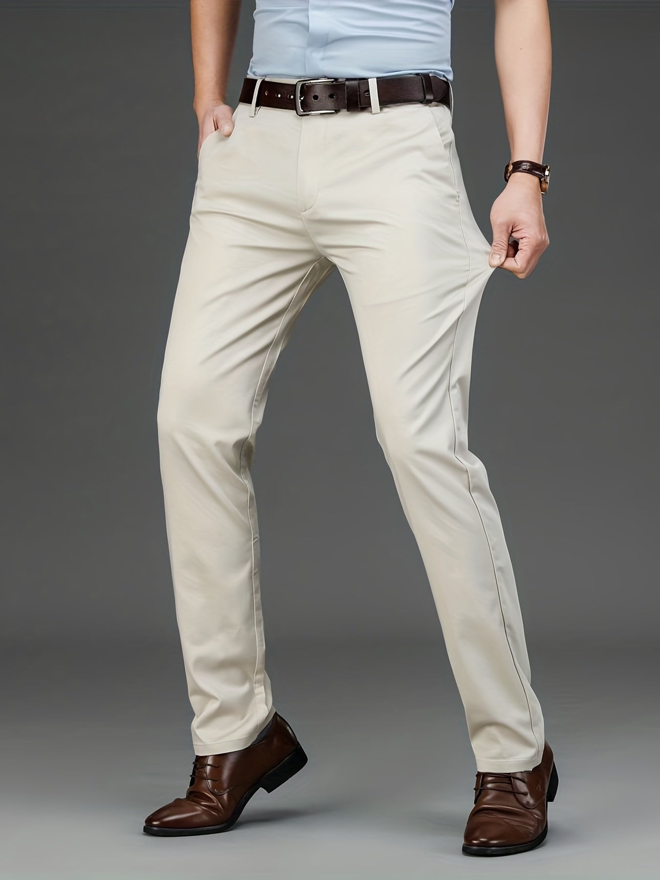 Victor – Klassieke Slim Fit Stretch Broek