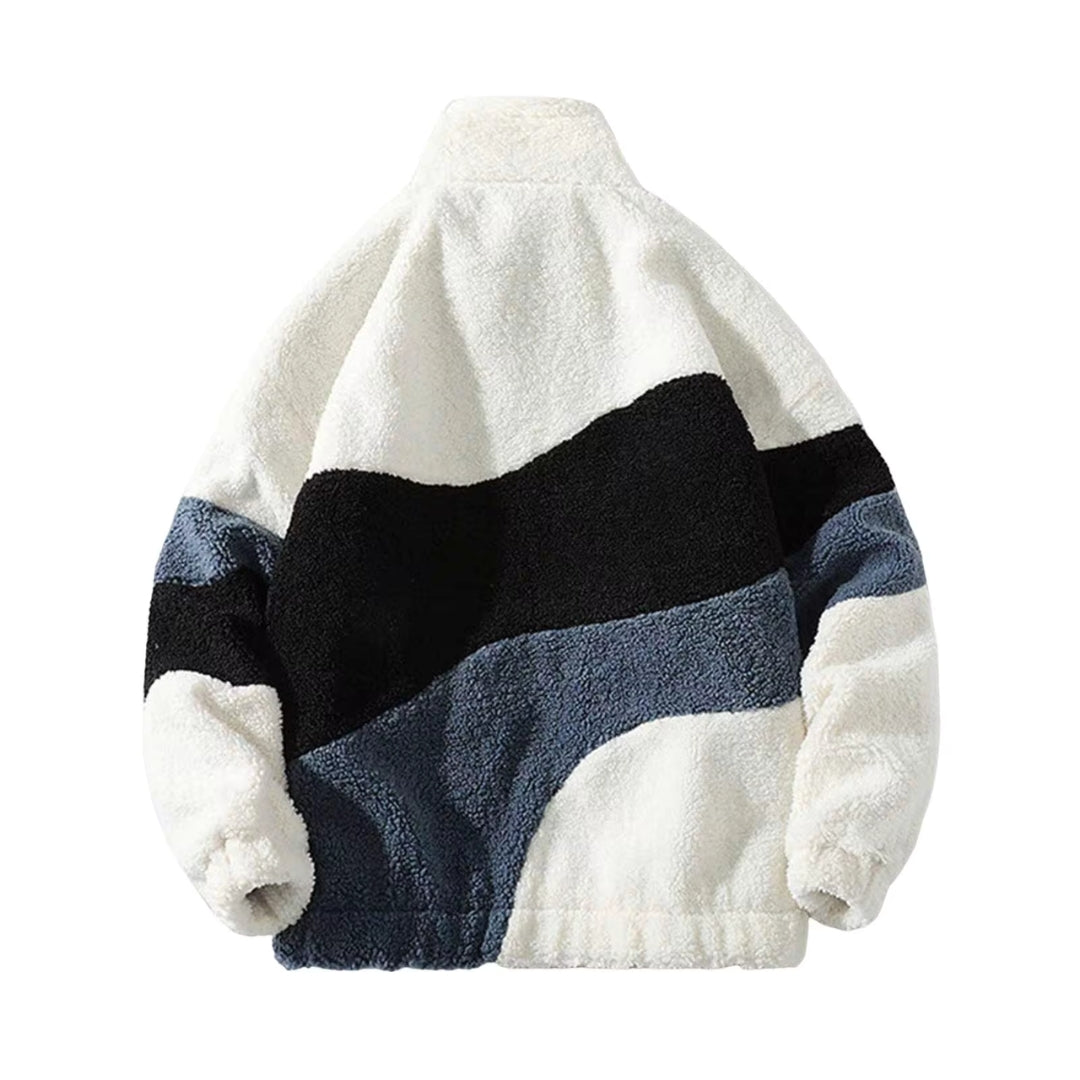 Heren Fleece Jas | Vintage Stijl