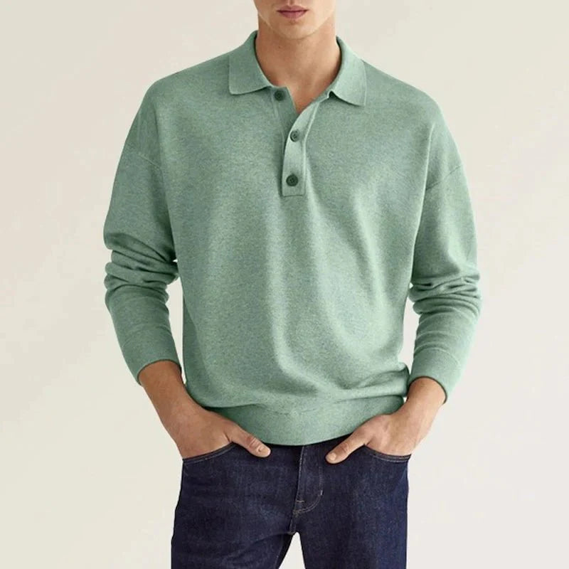Oliver - Klassieke Casual Polo met Lange Mouwen