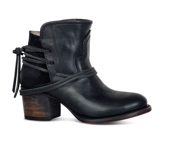 Dirndl Laarzen Dames | Enkelboots met Houten Hak