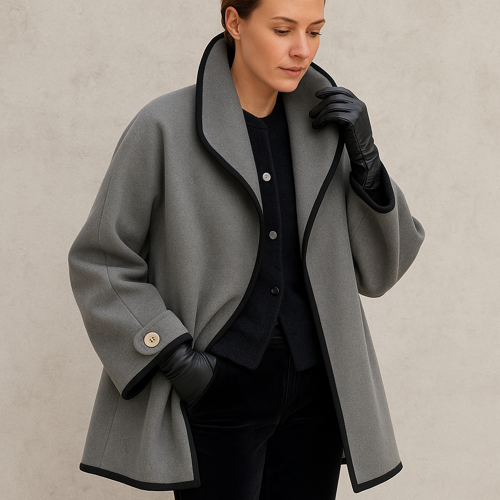 Celeste Dames Winterjas | Oversized Mantel