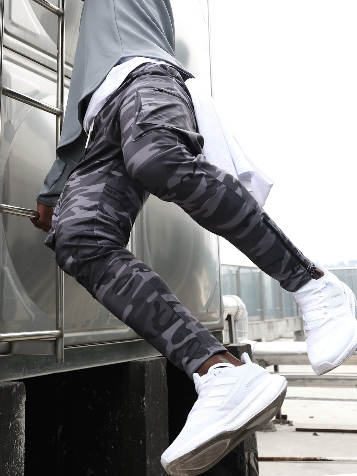 PerformFlex Heren Cargo Joggers – Stijl en Functionaliteit Gecombineerd