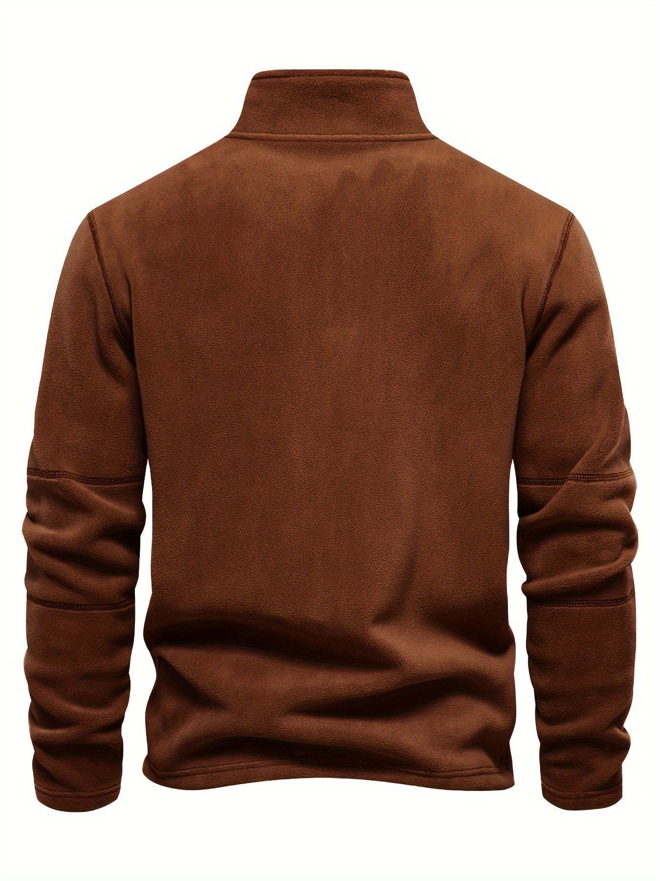 Renfrey - Fleece Coltrui met Halve Rits