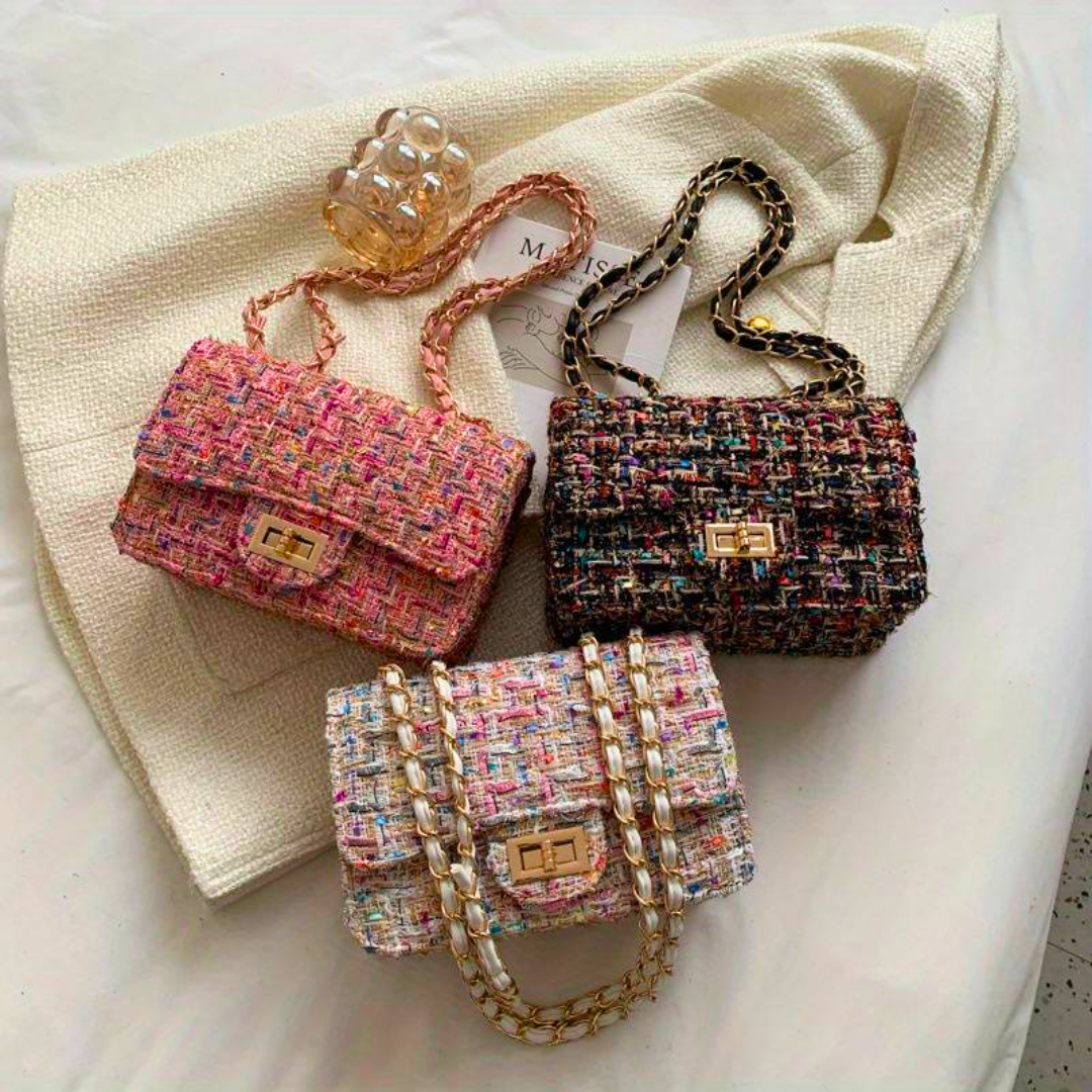 Celeste - Tweed Schoudertas