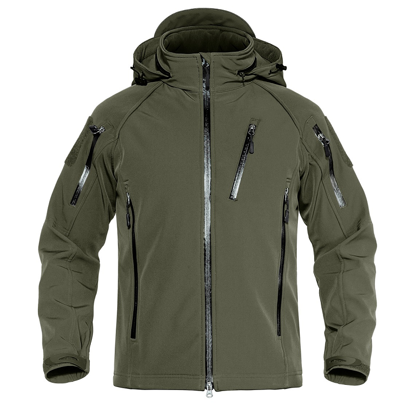 Viggo - Tactische Softshell Jas met Multifunctionele Zakken