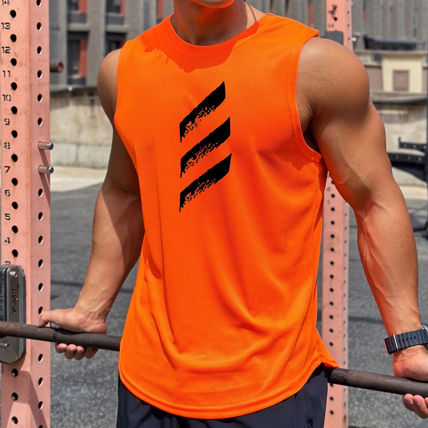 Sport Tanktop Heren | Sneldrogend & Mouwloos