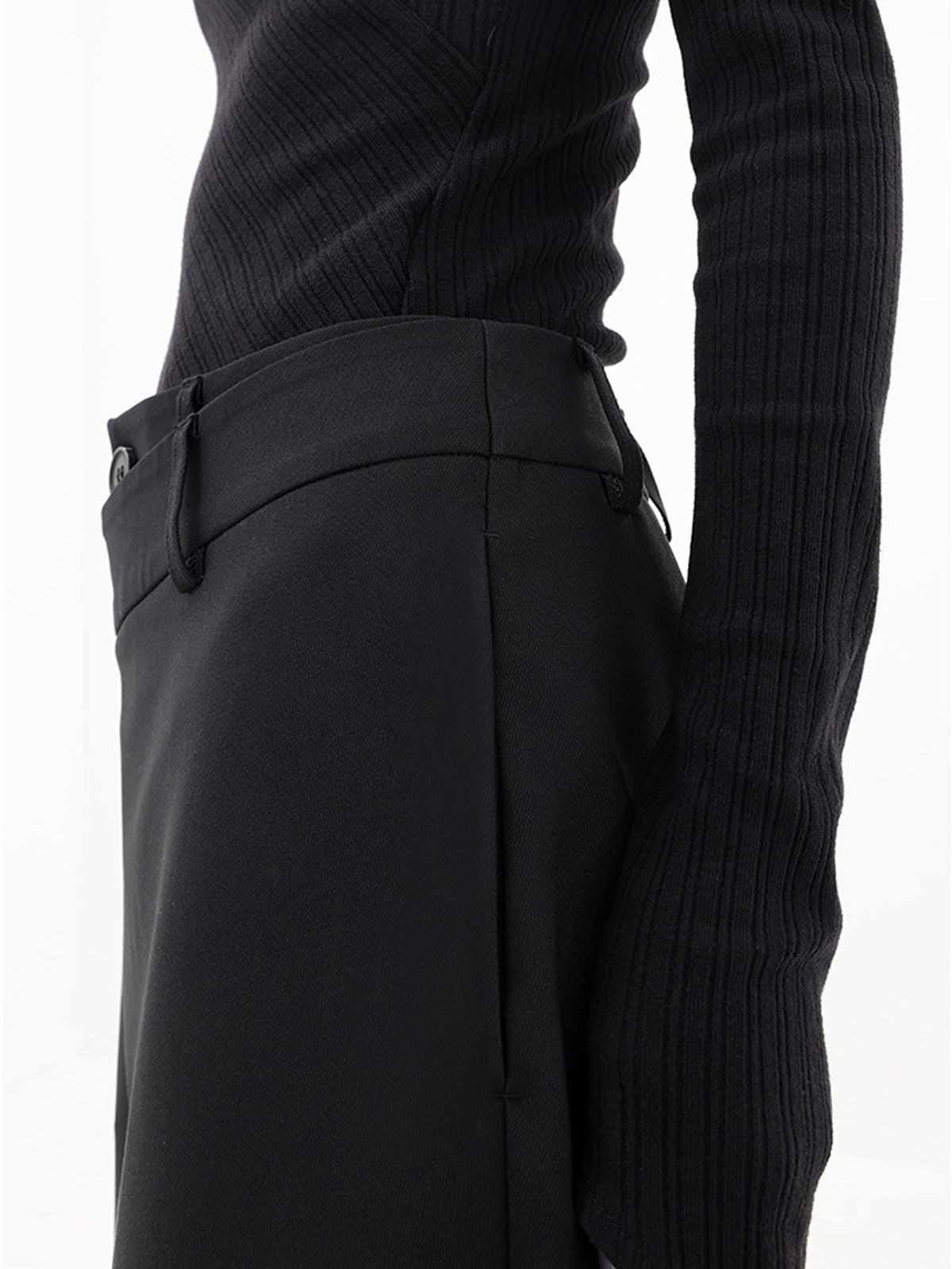 Lina Pantalon Dames | Wide Leg & Overslag