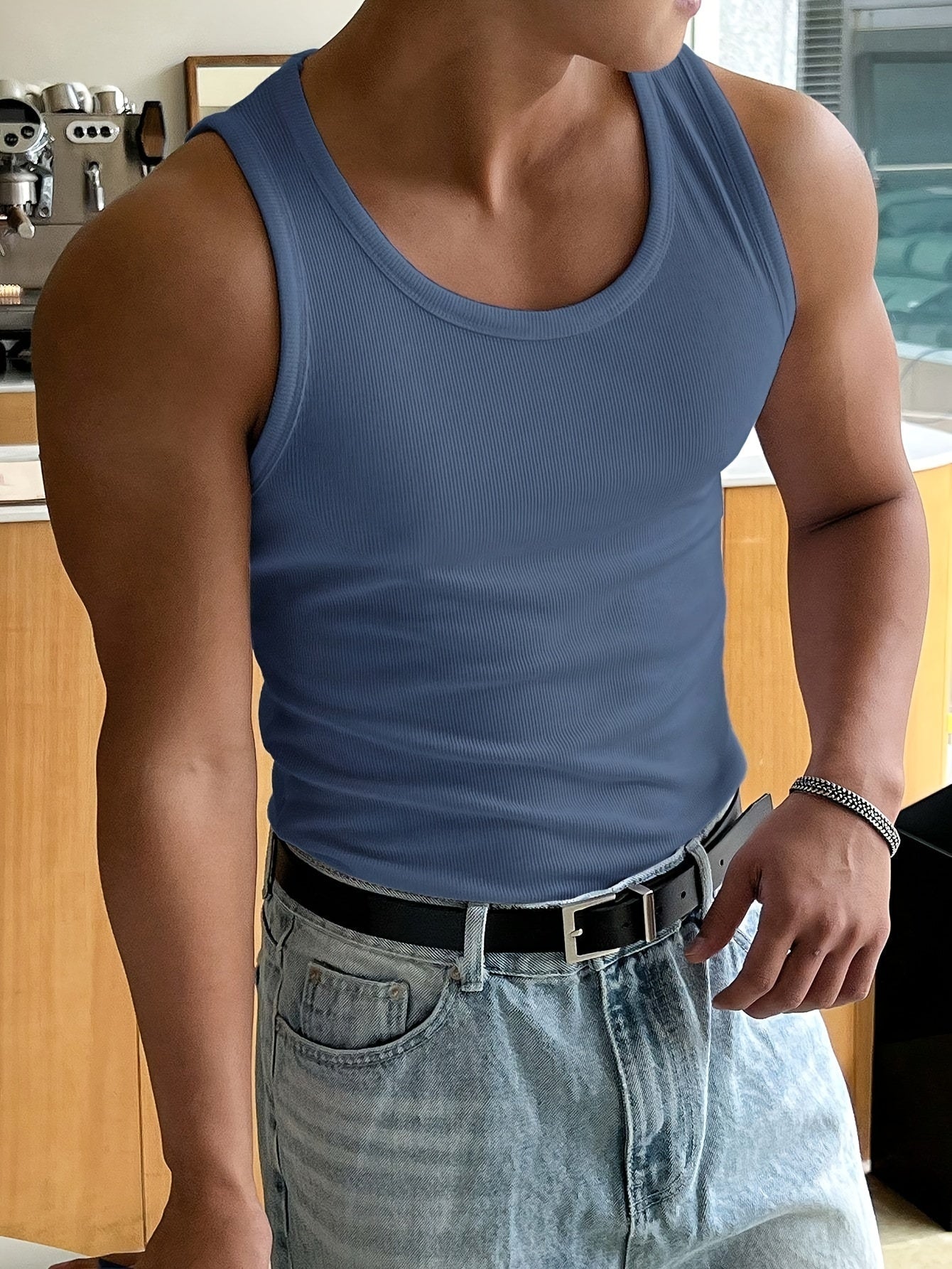 Basic Ribbed Tanktop – Licht & Comfortabel