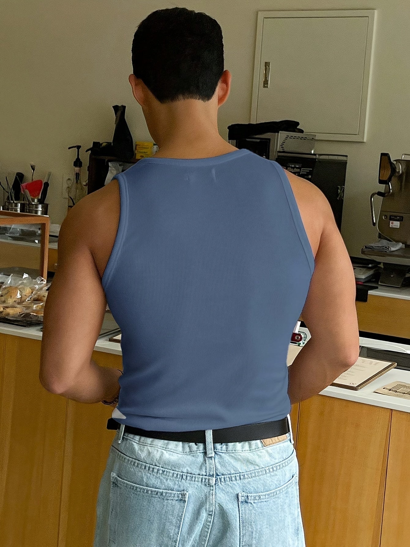 Basic Ribbed Tanktop – Licht & Comfortabel