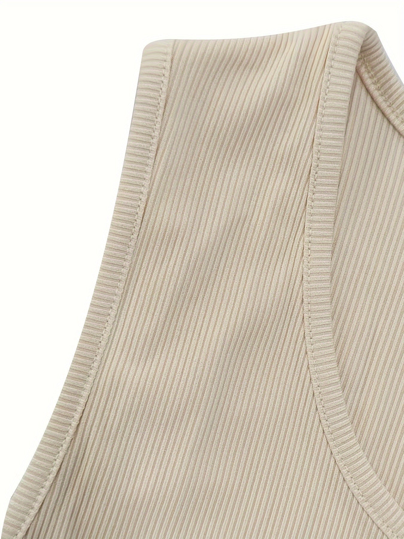 Basic Ribbed Tanktop – Licht & Comfortabel