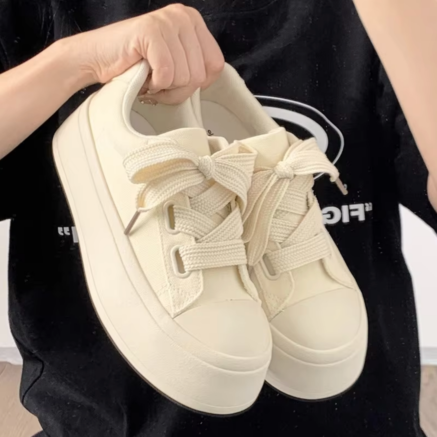 Elisa - Moderne Plateau Sneakers