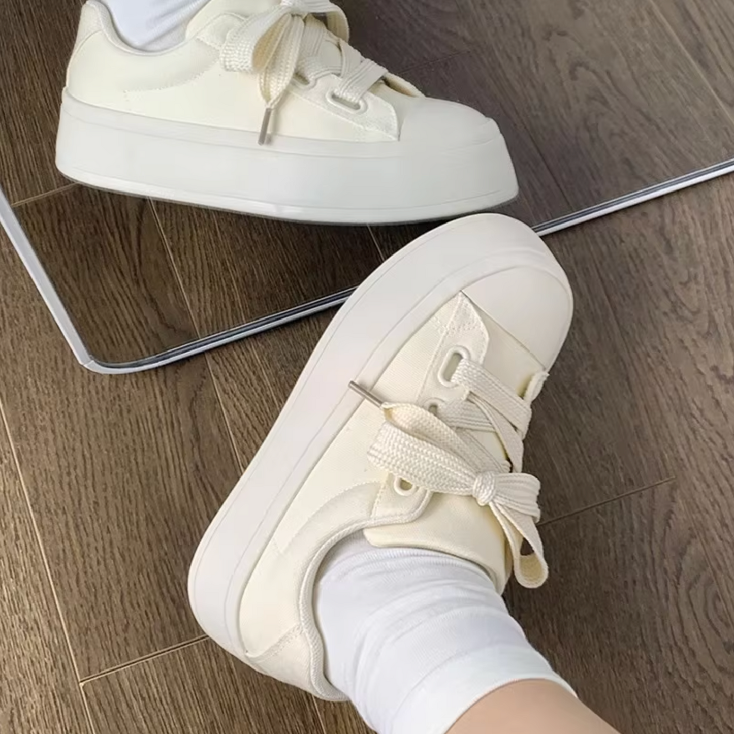 Elisa - Moderne Plateau Sneakers