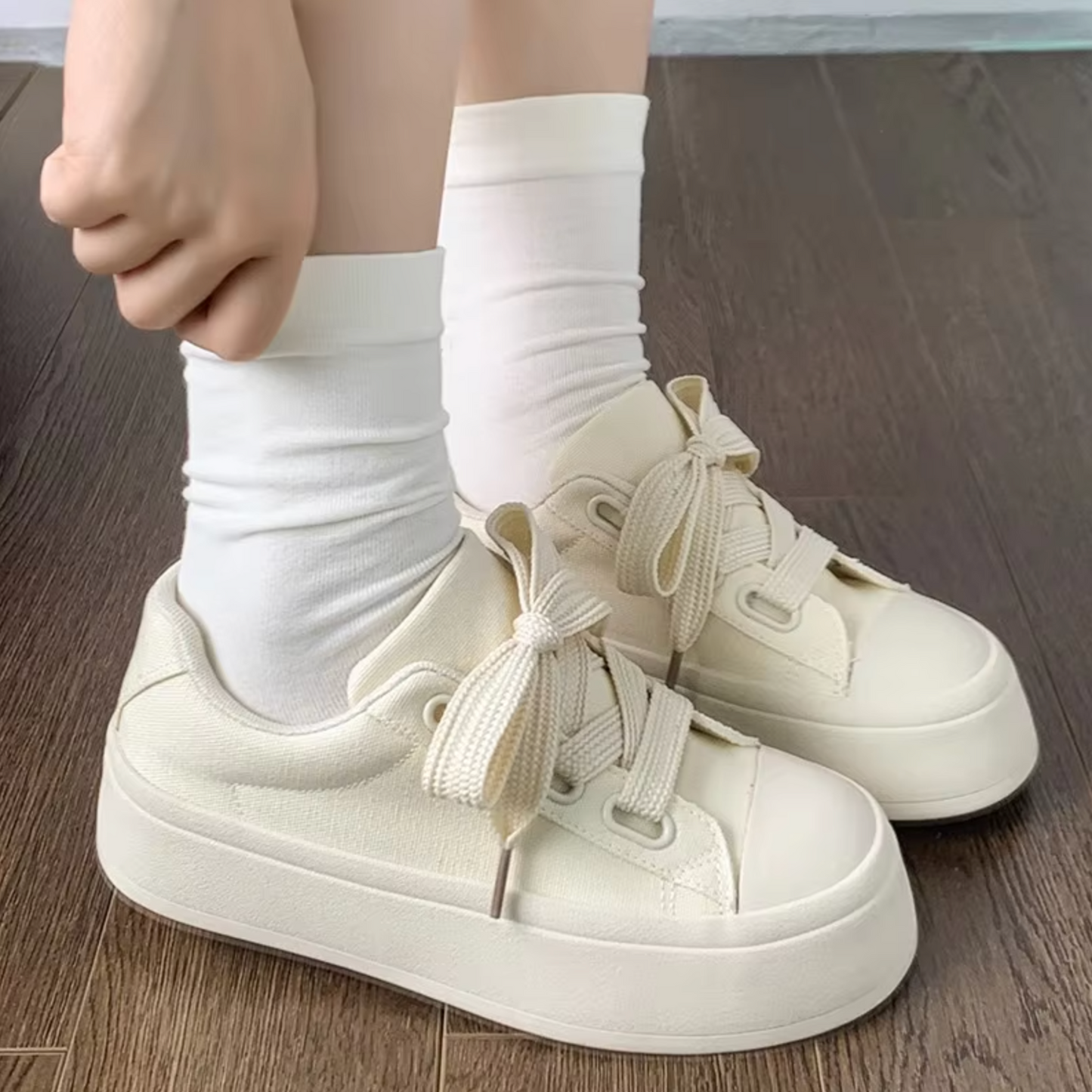 Elisa - Moderne Plateau Sneakers