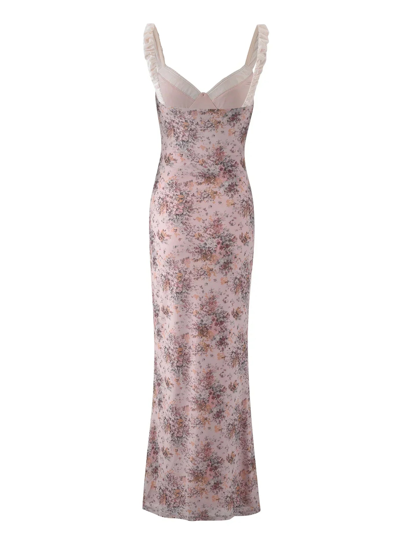 Bloemenprint Maxi-jurk