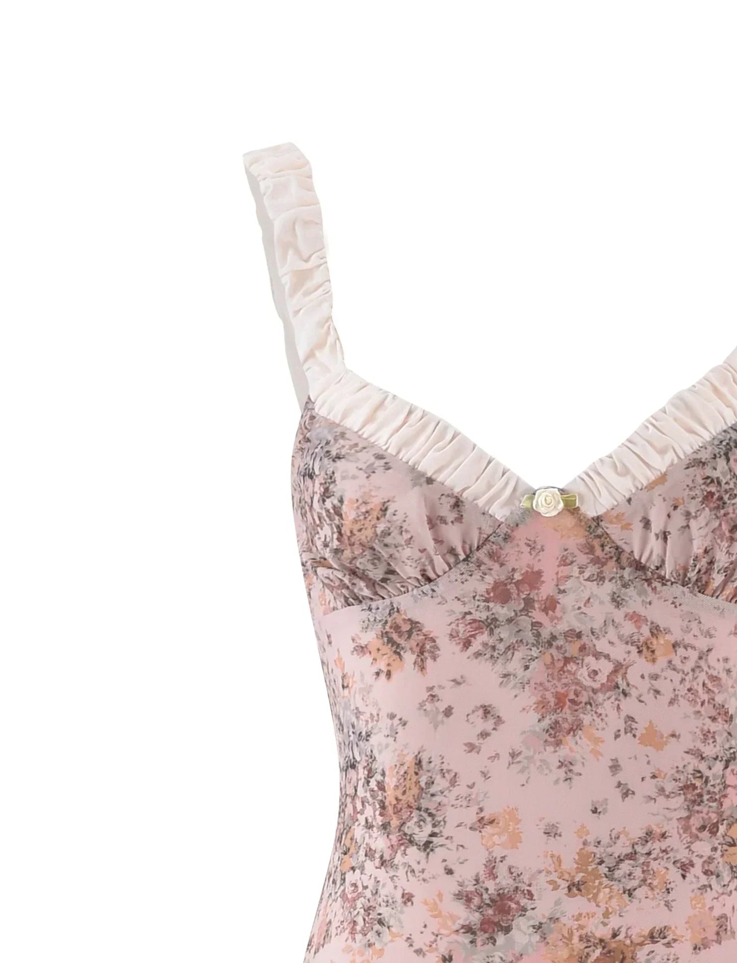 Bloemenprint Maxi-jurk