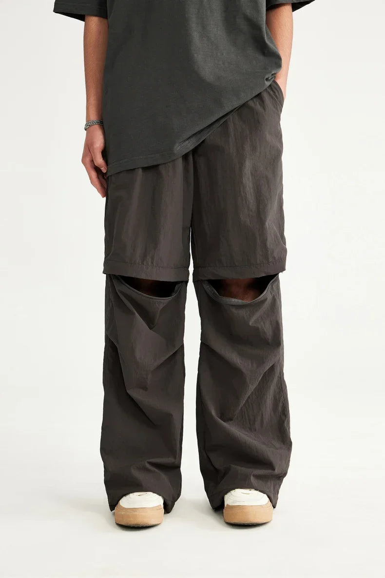 Afneembare waterdichte nylon broek