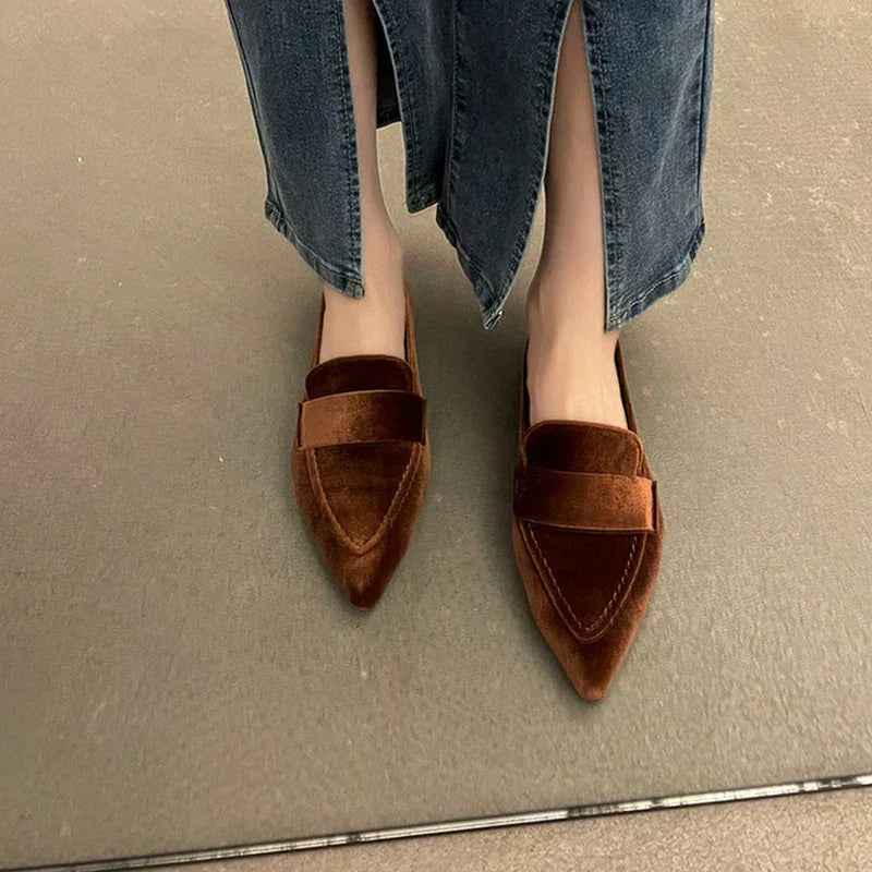 Elisa - Klassieke Puntige Loafers