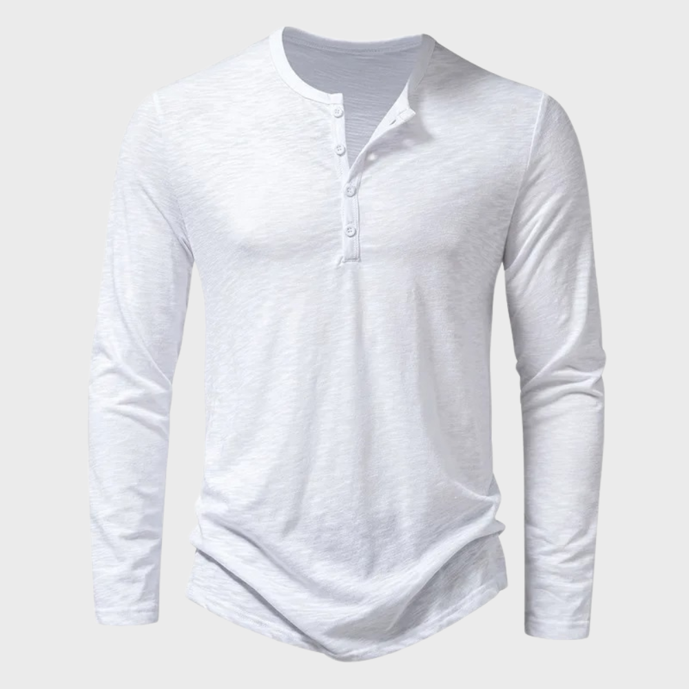 Lennox - Tijdloos Henley Overhemd