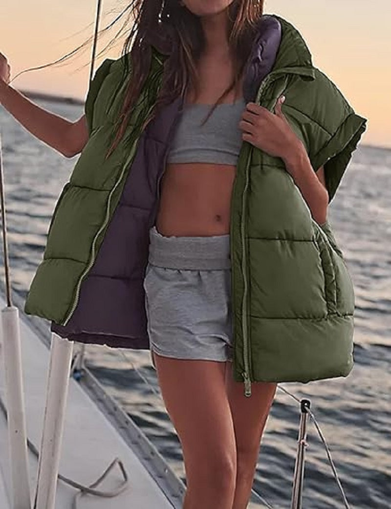 Gewatteerde Bodywarmer Dames | Rits & Zakken