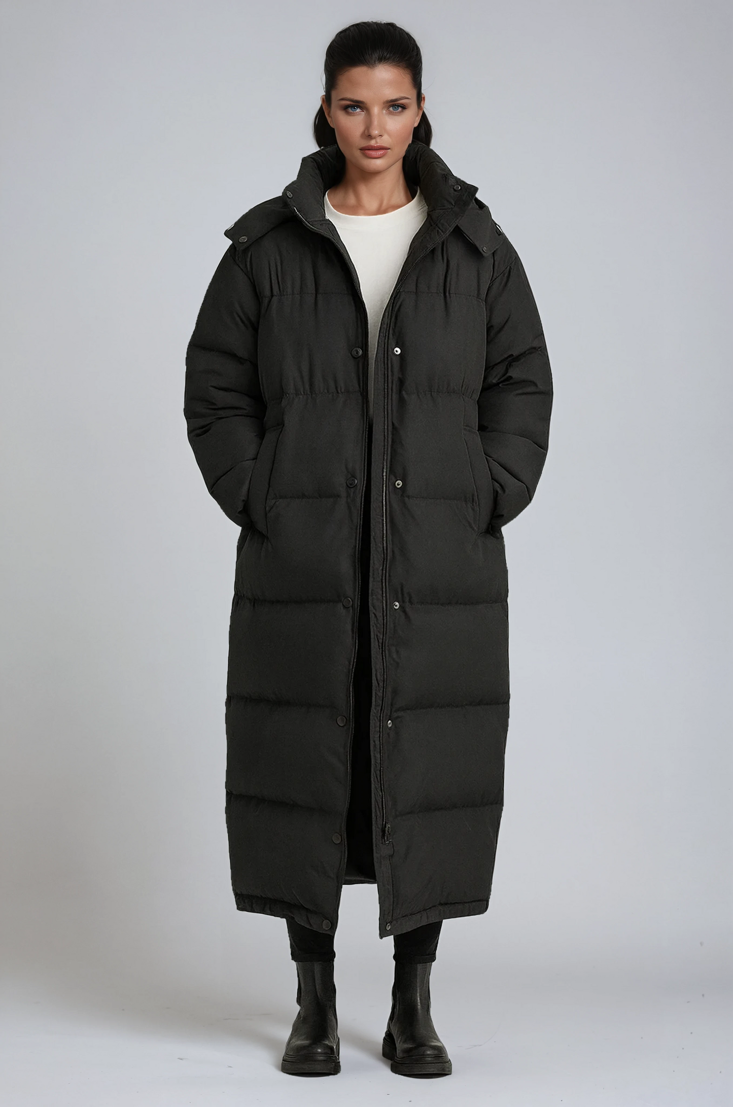 Simone Winterjas Dames | Lange Puffer & Capuchon