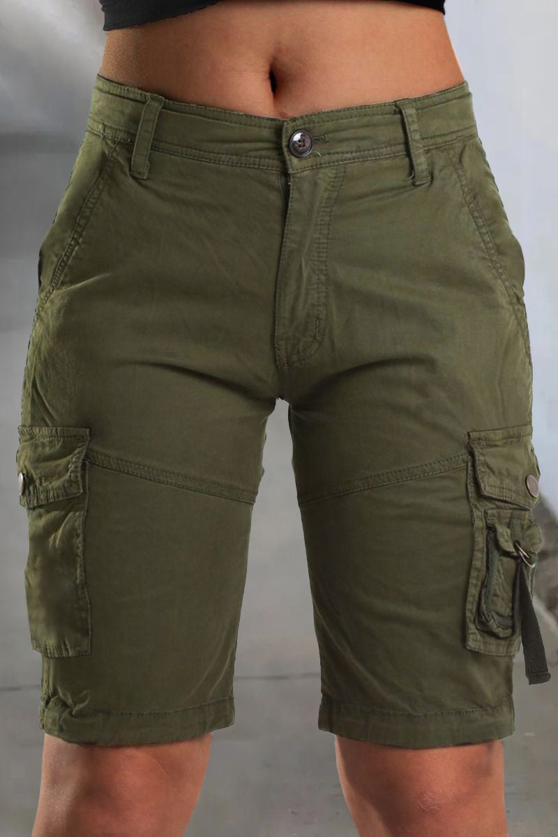 Comfortabele Mid-Length Cargo Shorts – Stoer en Praktisch voor Elke Dag