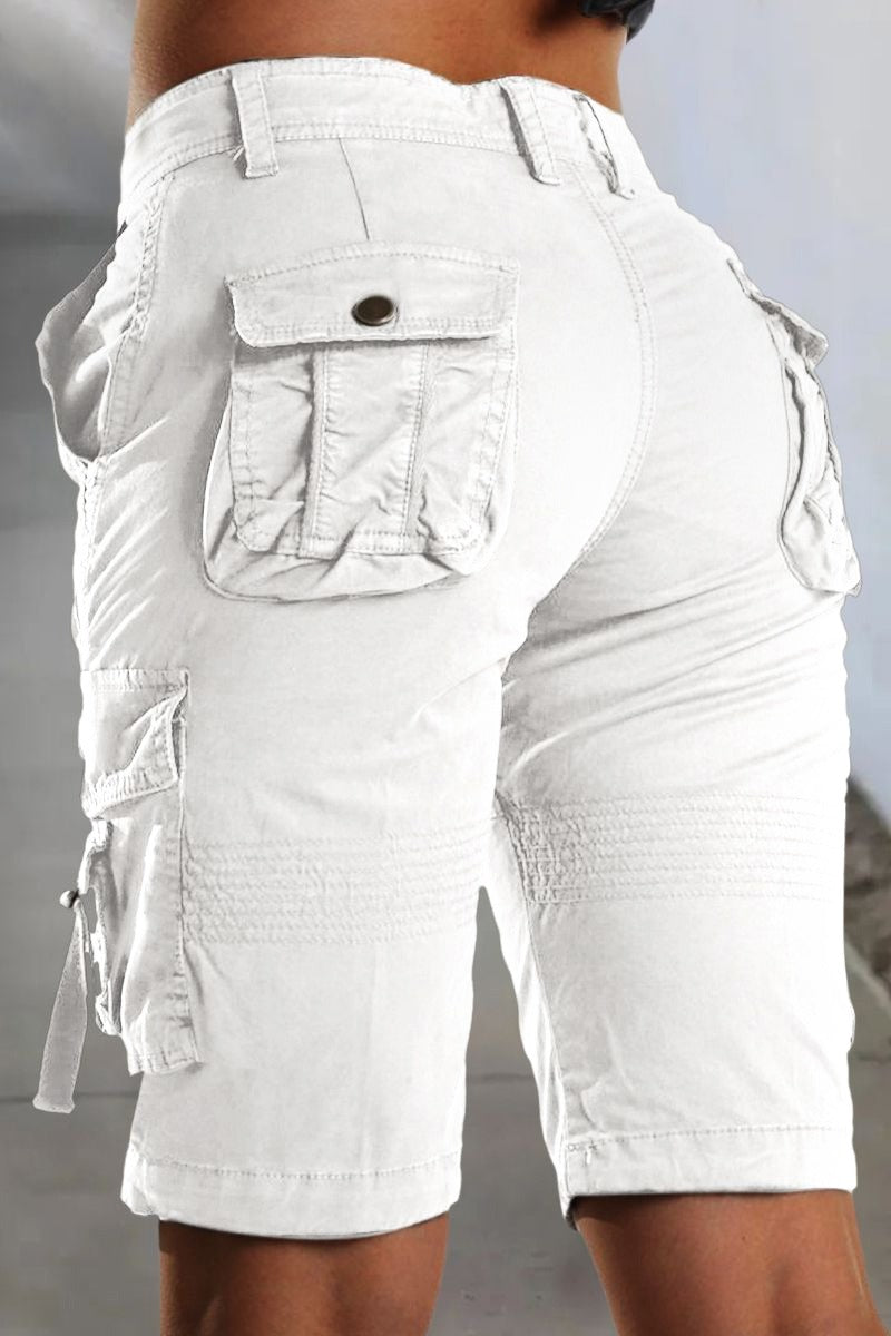 Comfortabele Mid-Length Cargo Shorts – Stoer en Praktisch voor Elke Dag