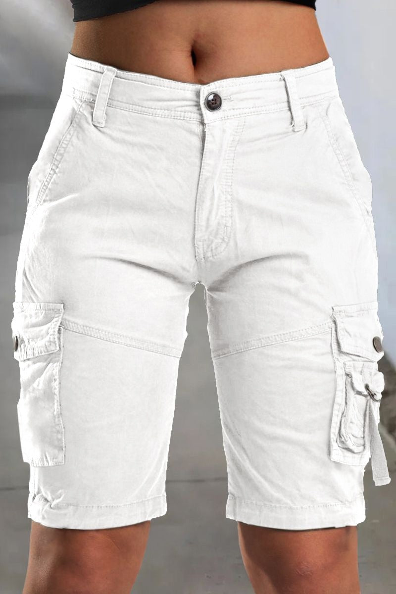 Comfortabele Mid-Length Cargo Shorts – Stoer en Praktisch voor Elke Dag
