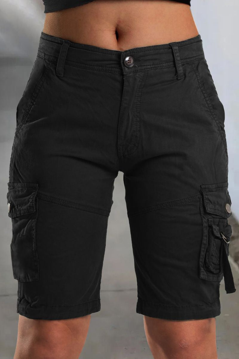 Comfortabele Mid-Length Cargo Shorts – Stoer en Praktisch voor Elke Dag