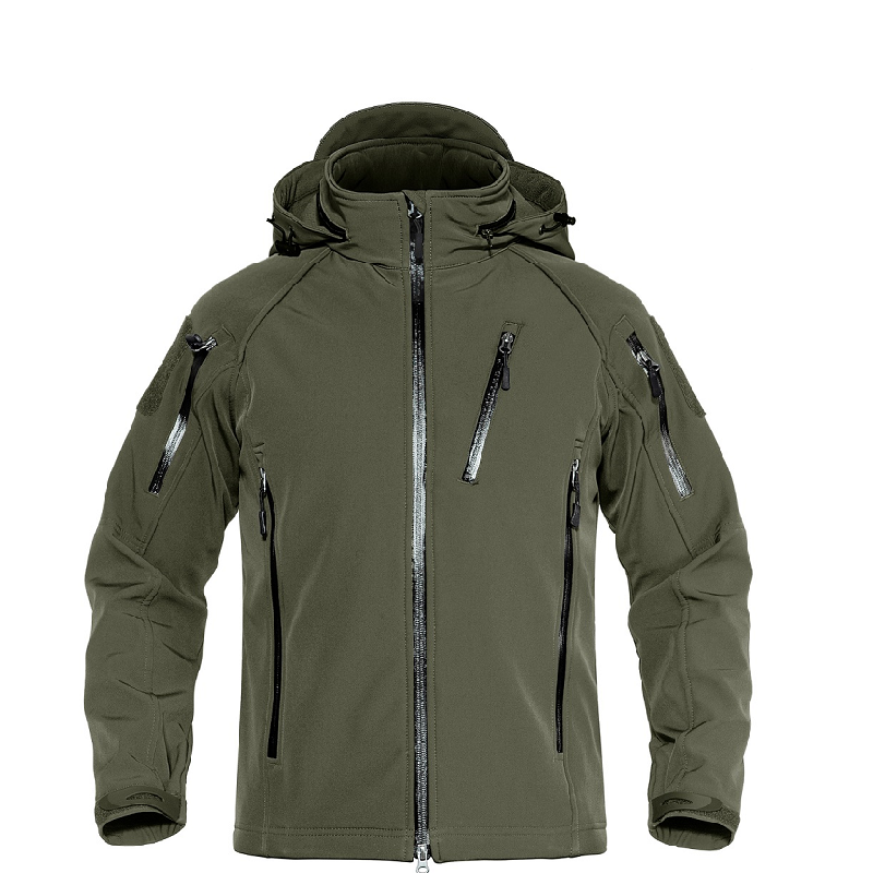 Viggo - Tactische Softshell Jas met Multifunctionele Zakken