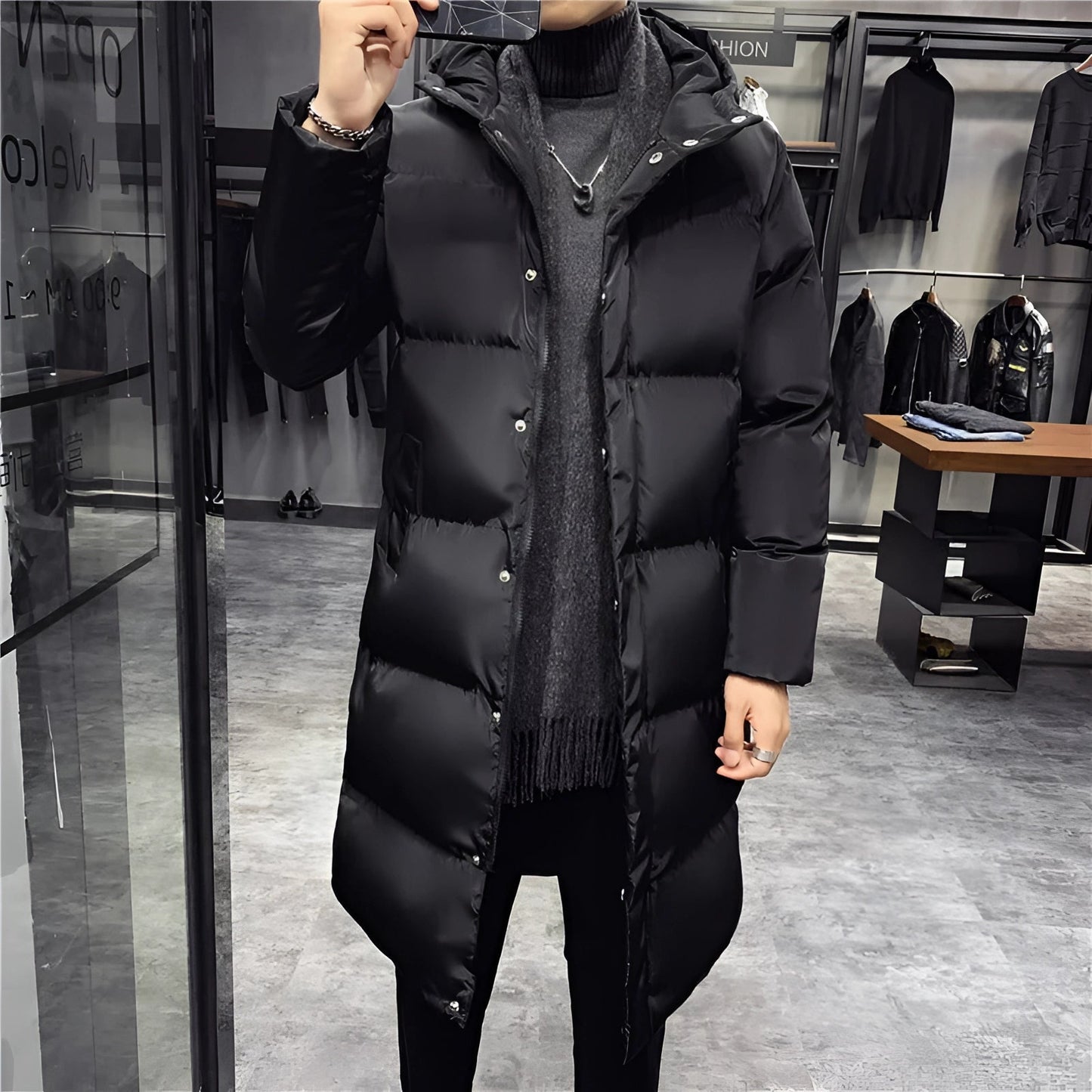 Winterjas Heren | Puffer Gewatteerd & Capuchon