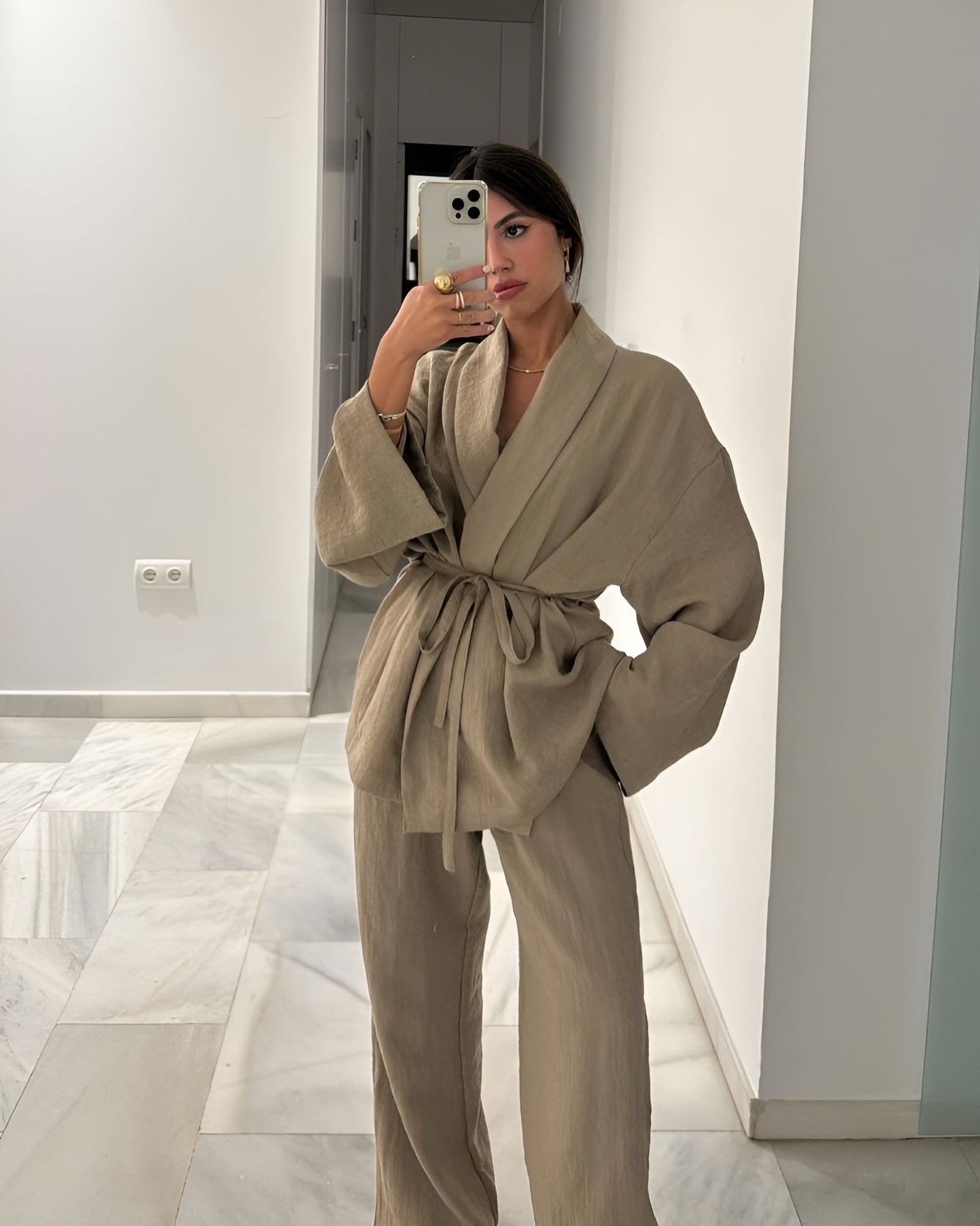ESTELLE | Tweedelige linnen set