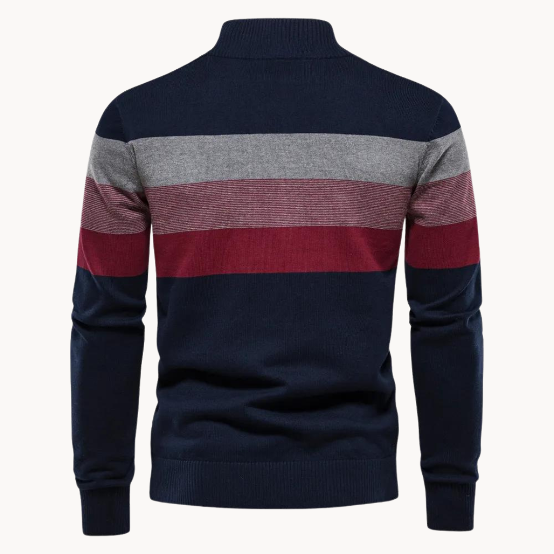Trevor Trui Heren | Half Zip & Gestreept